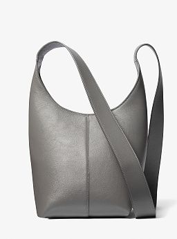 Dede Mini Leather Hobo Bag